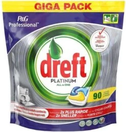Dreft Platinum - All In One Lemon - 3 X 90 (270) Stuks - Vaatwastabletten - Voordeelverpakking 7 Dreft Platinum - All In One Lemon - 3 X 90 (270) Stuks - Vaatwastabletten - Voordeelverpakking -Huishoudelijke Artikelen Winkel 1145x1200