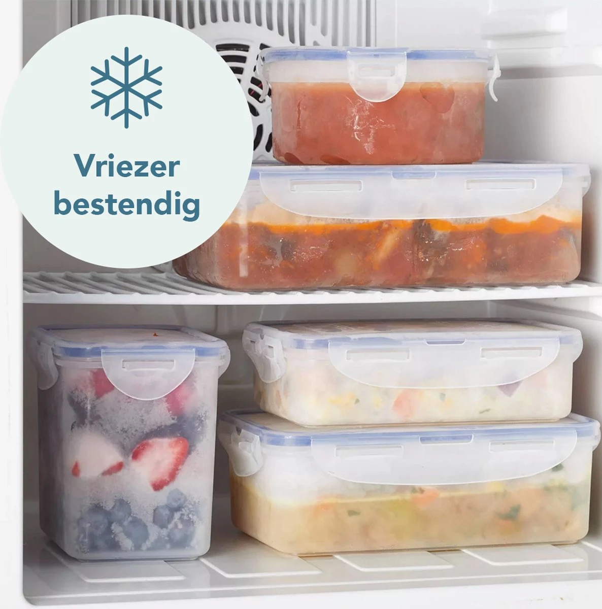 Lock&Lock Vershoudbakjes - Vershouddoos Voor Brood - Brooddoos - Broodtrommel - Bewaardoos Met Deksel - 100% Luchtdicht - BPA Vrij - Set Van 2 - 3,9 Liter - Transparant 10 Lock&Lock Vershoudbakjes - Vershouddoos Voor Brood - Brooddoos - Broodtrommel - Bewaardoos Met Deksel - 100% Luchtdicht - BPA Vrij - Set Van 2 - 3,9 Liter - Transparant - Afbeelding 8