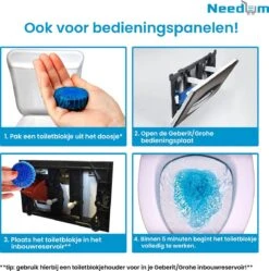 Needum ® Toiletblokjes Voor Inbouwreservoirs – WC-blokjes – Toiletblokken In Een Voordeelverpakking – 30 Stuks -Huishoudelijke Artikelen Winkel 1190x1200 2