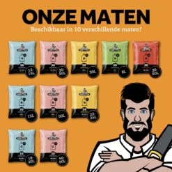 BagFitter Blauw A 12L Tot 15L Vuilniszak Met Trekband Van 100% Gerecycled Plastic - 54,5cm X 45cm - 30 Stuks - 12-15 Liter - Vuilniszakken - Afvalzakken - Prullenbakzakken Geschikt Voor O.a. Homra Stephs, Blinq En Nexo -Huishoudelijke Artikelen Winkel 1199x1200 7