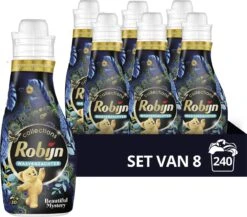Robijn Collections Beautiful Mystery Wasverzachter - 8 X 30 Wasbeurten - Voordeelverpakking -Huishoudelijke Artikelen Winkel 1200x1053