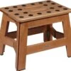 PUHLMANN - Inklapbare Kruk, JAMES, Hout, 23 Cm Hoog, Max 150 Kilo -Huishoudelijke Artikelen Winkel 1200x1090