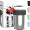 Coninx Thermos Lunchbox - Muesli Beker To Go - Isoleer Lunchpot - Yoghurtbeker To Go - Mueslibeker 840ml (600ml+240ml) - RVS -Huishoudelijke Artikelen Winkel 1200x1132 1