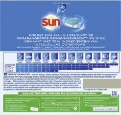 SUN® Sun All-in 1 Normaal Vaatwastabletten - 276 Tabletten - Voordeelverpakking -Huishoudelijke Artikelen Winkel 1200x1135
