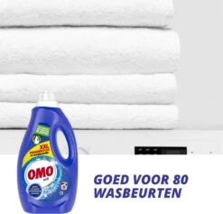 Omo Wit XXL Vloeibaar Wasmiddel - 80 Wasbeurten - Voordeelfles -Huishoudelijke Artikelen Winkel 1200x1152 2