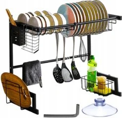 Afdruiprek Droger Zwart Voor Bestek Boven De Gootsteen 65 Cm X 29 Cm X 52 Cm 15 Afdruiprek Droger Zwart Voor Bestek Boven De Gootsteen 65 Cm X 29 Cm X 52 Cm -Huishoudelijke Artikelen Winkel 1200x1167 1