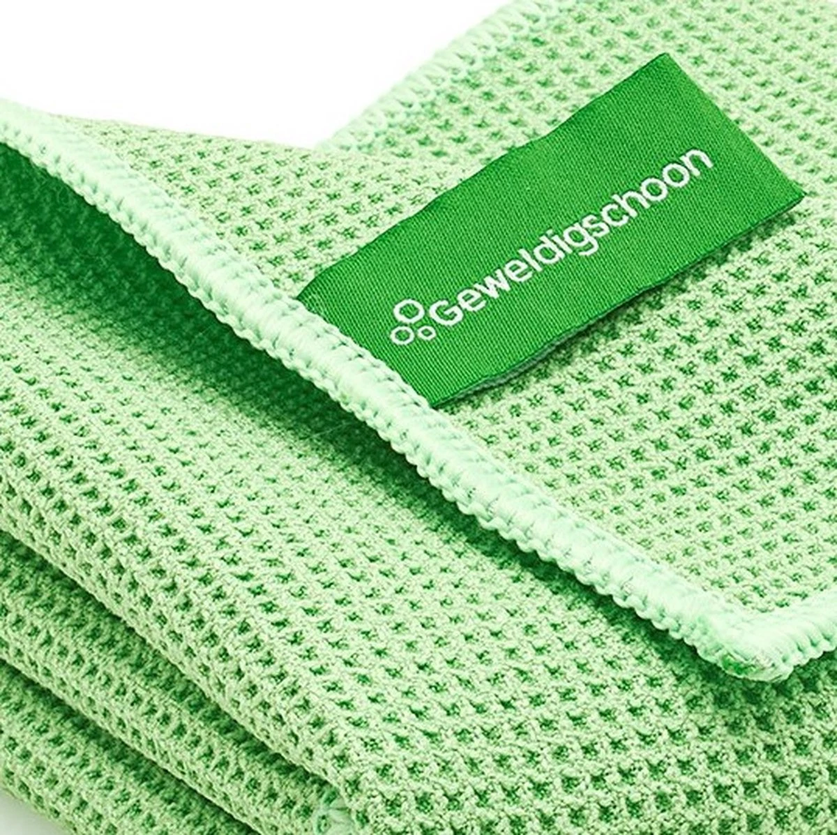 Geweldigschoon Groene Microvezel Raamdoekenset Bestaande Uit 1 Schoonmaakdoek + 2 Droogdoeken (raamdoeken, Raamset) 5 Geweldigschoon Groene Microvezel Raamdoekenset Bestaande Uit 1 Schoonmaakdoek + 2 Droogdoeken (raamdoeken, Raamset) - Afbeelding 3