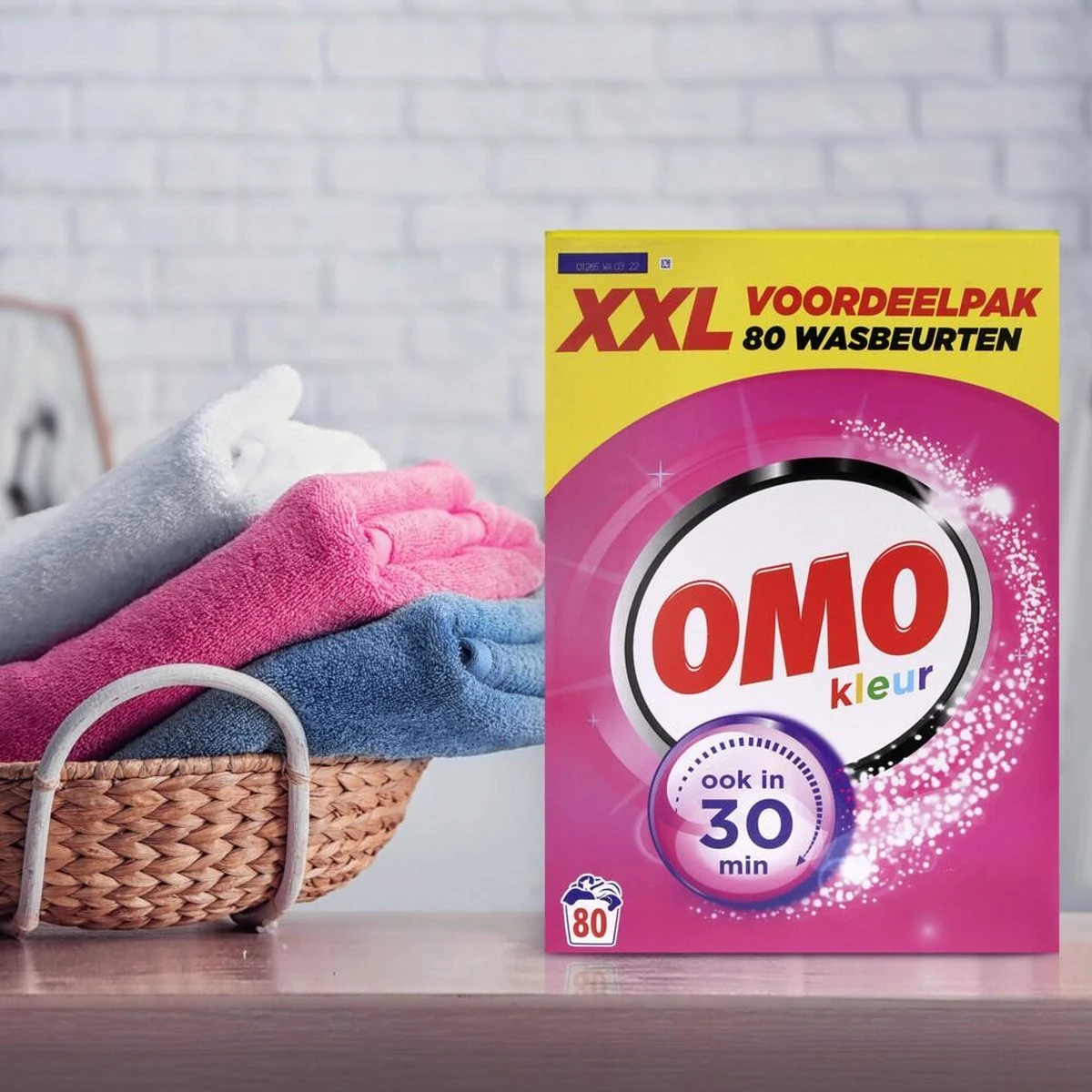 Omo Kleur XXL Waspoeder Voor De Gekleurde Was - 80 Wasbeurten 4 Omo Kleur XXL Waspoeder Voor De Gekleurde Was - 80 Wasbeurten - Afbeelding 2