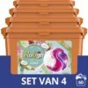 Robijn Kokos 3 In 1 Wascapsules - 4 X 15 Wasbeurten - Voordeelverpakking -Huishoudelijke Artikelen Winkel 1200x1200 158