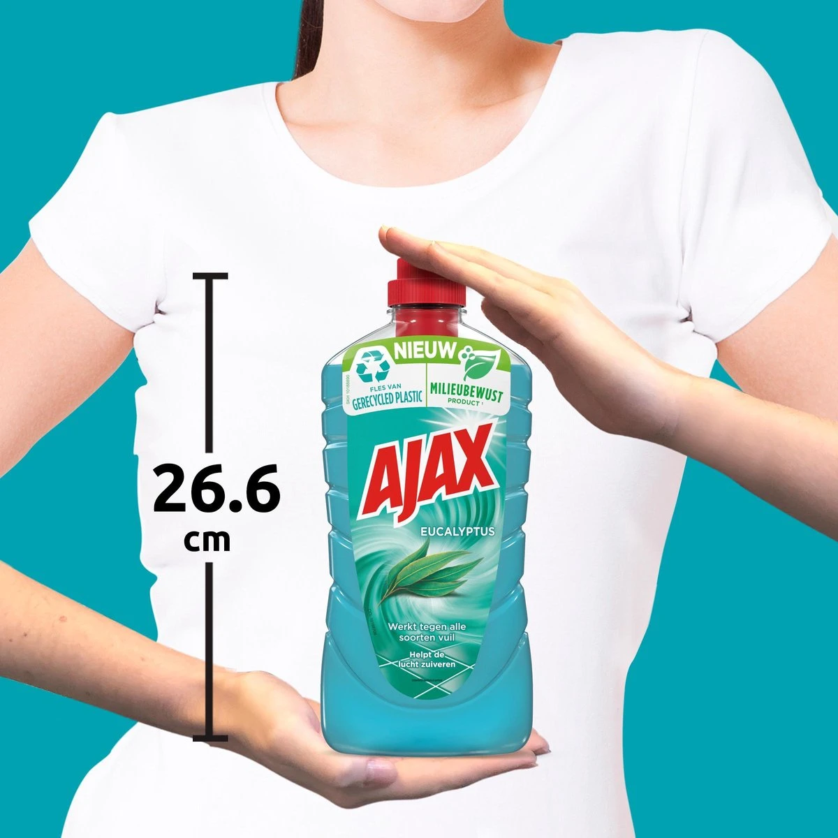 Ajax® Ajax Allesreiniger Eucalyptus 6 X 1.25L - Voordeelverpakking 6 Ajax® Ajax Allesreiniger Eucalyptus 6 X 1.25L - Voordeelverpakking - Afbeelding 4