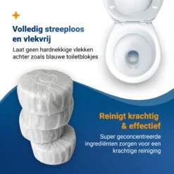 Witte Toiletblokjes Voor Inbouwreservoir Voor O.a Geberit En Grohe - 25 Stuks - Met Lavendel - Vlekvrij - Stortbakblokjes -Huishoudelijke Artikelen Winkel 1200x1200 274