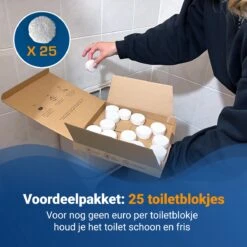 Witte Toiletblokjes Voor Inbouwreservoir Voor O.a Geberit En Grohe - 25 Stuks - Met Lavendel - Vlekvrij - Stortbakblokjes -Huishoudelijke Artikelen Winkel 1200x1200 276