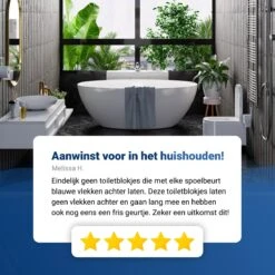 Witte Toiletblokjes Voor Inbouwreservoir Voor O.a Geberit En Grohe - 25 Stuks - Met Lavendel - Vlekvrij - Stortbakblokjes -Huishoudelijke Artikelen Winkel 1200x1200 278