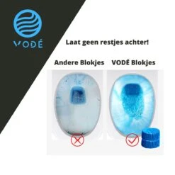 VODÉ Toiletblokjes Inbouwreservoir 28 Stuks - Voordeelverpakking – WC Blokjes – Stortbakblokjes – Geschikt Voor Geberit | Grohe - Lavendel Geur 10 VODÉ Toiletblokjes Inbouwreservoir 28 Stuks - Voordeelverpakking – WC Blokjes – Stortbakblokjes – Geschikt Voor Geberit | Grohe - Lavendel Geur -Huishoudelijke Artikelen Winkel 1200x1200 339