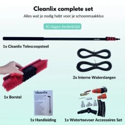Cleanlix Telescoopsteel Met Borstel - Met Waterdoorvoer - Telescopische Wasborstel - Ramenwassen - Uitschuifbaar Tot 7,2 Meter 14 Cleanlix Telescoopsteel Met Borstel - Met Waterdoorvoer - Telescopische Wasborstel - Ramenwassen - Uitschuifbaar Tot 7,2 Meter -Huishoudelijke Artikelen Winkel 1200x1200 480