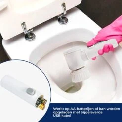 B-care Magic Brush - Elektrische Multifunctionele Schoonmaakborstel - 7 Opzetstukken - Wasborstel - Poetsmachine - Schrobborstel - Handborstel - Werkborstel - Schrobber - Boorborstel - Reinigingsborstel -Huishoudelijke Artikelen Winkel 1200x1200 498