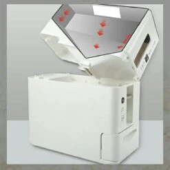 Merkloos TDR-Japans Rijst/Granen Container/Dispenser/ Opbergdoos - 6KG Inhoud - Wit -Huishoudelijke Artikelen Winkel 1200x1200 549