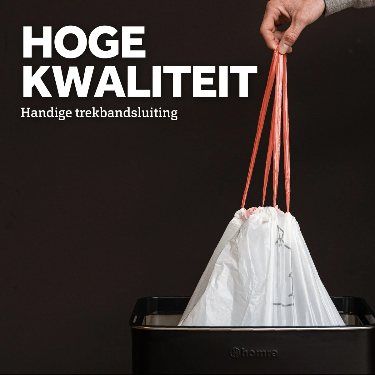 BagFitter Rood A 35L Tot 60L Vuilniszak Met Trekband Van 100% Gerecycled Plastic - 78cm X 50cm - 30 Stuks - 35-60 Liter - Vuilniszakken - Afvalzakken - Prullenbakzakken Geschikt Voor O.a. Homra Nexo 9 BagFitter Rood A 35L Tot 60L Vuilniszak Met Trekband Van 100% Gerecycled Plastic - 78cm X 50cm - 30 Stuks - 35-60 Liter - Vuilniszakken - Afvalzakken - Prullenbakzakken Geschikt Voor O.a. Homra Nexo - Afbeelding 7
