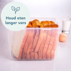 Lock&Lock Vershoudbakjes - Vershouddoos Voor Brood - Brooddoos - Broodtrommel - Bewaardoos Met Deksel - 100% Luchtdicht - BPA Vrij - Set Van 2 - 3,9 Liter - Transparant 15 Lock&Lock Vershoudbakjes - Vershouddoos Voor Brood - Brooddoos - Broodtrommel - Bewaardoos Met Deksel - 100% Luchtdicht - BPA Vrij - Set Van 2 - 3,9 Liter - Transparant -Huishoudelijke Artikelen Winkel 1200x1200 640