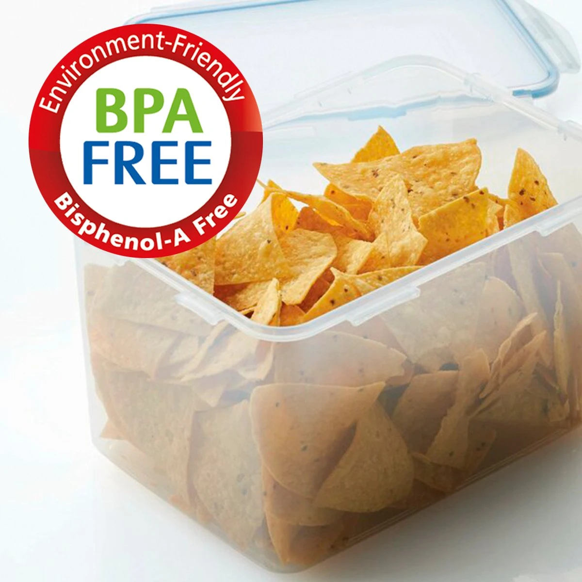 Lock&Lock Vershoudbakjes - Vershouddoos Voor Brood - Brooddoos - Broodtrommel - Bewaardoos Met Deksel - 100% Luchtdicht - BPA Vrij - Set Van 2 - 3,9 Liter - Transparant 6 Lock&Lock Vershoudbakjes - Vershouddoos Voor Brood - Brooddoos - Broodtrommel - Bewaardoos Met Deksel - 100% Luchtdicht - BPA Vrij - Set Van 2 - 3,9 Liter - Transparant - Afbeelding 4