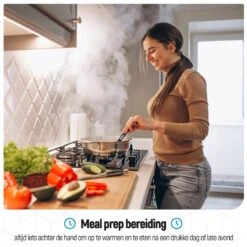 Meal Prep Bakjes - 20 Stuks - 1 Compartiment - Lunchbox - Diepvriesbakjes - Vershoudbakjes - Plastic Bakjes Met Deksel - Magnetron Bakjes Met Deksel - Meal Prep - Vershouddoos - 1L - BPA Vrij - Fitcrafters -Huishoudelijke Artikelen Winkel 1200x1200 650