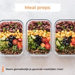 Formilo Meal Prep Bakjes - Lekvrije Vershoudbakjes - Diepvriesbakjes - Luchtdicht - BPA Vrij - Glas - 10 Stuks -Huishoudelijke Artikelen Winkel 1200x1200 659