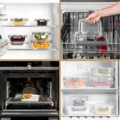 Vershoudbakjes - Meal Prep Bakjes - Diepvriesbakjes - Vershouddoos - Vershoudbakjes Set - Glas - 12 Stuks - BPA Vrij - Stosh -Huishoudelijke Artikelen Winkel 1200x1200 680