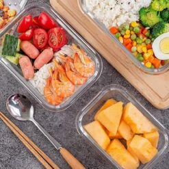 VMCA Glazen Vershoudbakjes Voor Vriezer Oven En Magnetron - 9 Bakjes 18 VMCA Glazen Vershoudbakjes Voor Vriezer Oven En Magnetron - 9 Bakjes -Huishoudelijke Artikelen Winkel 1200x1200 685