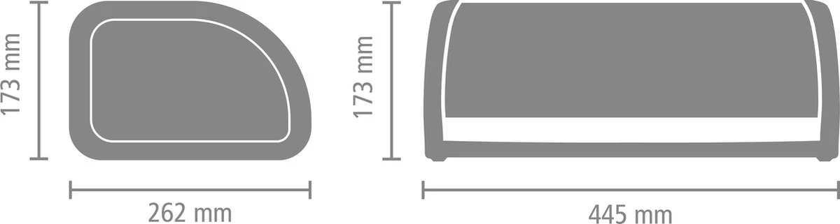 Brabantia Broodtrommel - Met Schuifdeksel - White 9 Brabantia Broodtrommel - Met Schuifdeksel - White - Afbeelding 7