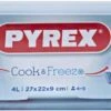 Pyrex Cook & Freeze Ovenschaal 4 L - 27 X 22 X 9 Cm -Huishoudelijke Artikelen Winkel 1200x403
