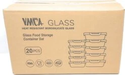 VMCA Glazen Vershoudbakjes Voor Vriezer Oven En Magnetron - 10 Bakjes - Grijs 17 VMCA Glazen Vershoudbakjes Voor Vriezer Oven En Magnetron - 10 Bakjes - Grijs -Huishoudelijke Artikelen Winkel 1200x726