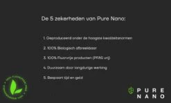 PURE NANO Glas - Nano Coating Voor 5 Jaar Heldere Ramen Met Minder Schoonmaakwerk - 250 Ml -Huishoudelijke Artikelen Winkel 1200x730