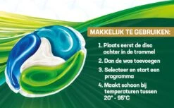 Persil® Persil 4in1 Discs Color Wascapsules - Wasmiddel Capsules - Voordeelverpakking - 5 X 25 Wasbeurten -Huishoudelijke Artikelen Winkel 1200x742