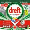 Dreft Platinum Plus All In One - Vaatwastabletten - Citroen - Voordeelverpakking 5 X 16 Stuks -Huishoudelijke Artikelen Winkel 1200x767