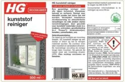 HG Kunststof Reiniger - 500ml - Intensieve Reiniger -Huishoudelijke Artikelen Winkel 1200x786