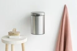 Brabantia NewIcon Wandprullenbak - 3 L - Matt Steel 30 Brabantia NewIcon Wandprullenbak - 3 L - Matt Steel -Huishoudelijke Artikelen Winkel 1200x799 20