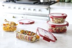 Curver Smart Cook Glazen Vershouddoos - Rechthoekig - 0,9L - Rood -Huishoudelijke Artikelen Winkel 1200x799 21