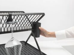 Brabantia SinkSide Afdruiprek - Inklapbaar - Dark Grey -Huishoudelijke Artikelen Winkel 1200x900 12