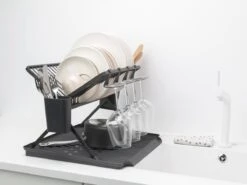 Brabantia SinkSide Afdruiprek - Inklapbaar - Dark Grey -Huishoudelijke Artikelen Winkel 1200x900 14