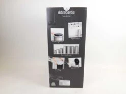 Brabantia Touch Bin Flat Top 30 L - Matt Black 8 Brabantia Touch Bin Flat Top 30 L - Matt Black -Huishoudelijke Artikelen Winkel 1200x900 33