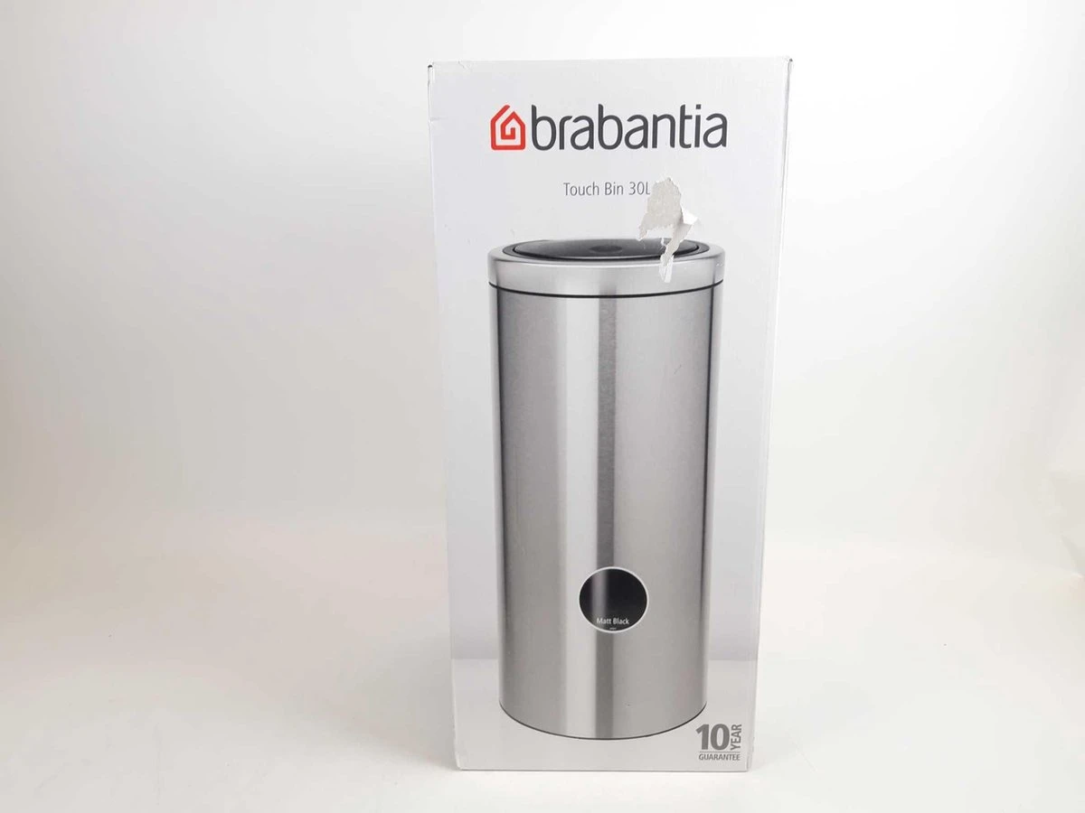 Brabantia Touch Bin Flat Top 30 L - Matt Black 6 Brabantia Touch Bin Flat Top 30 L - Matt Black - Afbeelding 4
