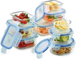 VMCA Glazen Vershoudbakjes Voor Vriezer Oven En Magnetron - 9 Bakjes 21 VMCA Glazen Vershoudbakjes Voor Vriezer Oven En Magnetron - 9 Bakjes -Huishoudelijke Artikelen Winkel 1200x932