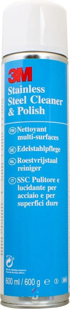 3M RVS Reiniger - 600 Ml -Huishoudelijke Artikelen Winkel 275x1200 1
