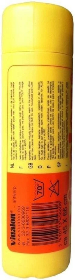 Vinalon Zeemvel Glad - 45 X 33cm. -Huishoudelijke Artikelen Winkel 325x1200