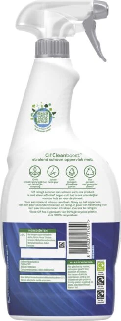 Cif CleanBoost Power & Shine Badkamer Spray - 6 X 750 Ml - Voordeelverpakking 21 Cif CleanBoost Power & Shine Badkamer Spray - 6 X 750 Ml - Voordeelverpakking -Huishoudelijke Artikelen Winkel 454x1200 1