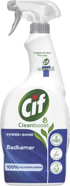 Cif CleanBoost Power & Shine Badkamer Spray - 6 X 750 Ml - Voordeelverpakking 22 Cif CleanBoost Power & Shine Badkamer Spray - 6 X 750 Ml - Voordeelverpakking -Huishoudelijke Artikelen Winkel 455x1200