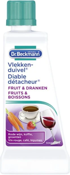 Dr. Beckmann Vlekkenduivel Fruit & Dranken 50 Ml -Huishoudelijke Artikelen Winkel 483x1200