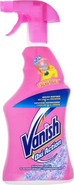 Vanish Oxi Action Spray Voorbehandeling - 750 Ml - Vlekverwijderaar -Huishoudelijke Artikelen Winkel 484x1200