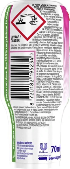 Cif CleanBoost Power & Shine Allesreiniger Ecorefill Capsules - 10 X 70 Ml - Voordeelverpakking -Huishoudelijke Artikelen Winkel 500x1200