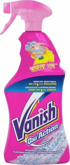 Vanish Oxi Action Spray Voorbehandeling - 750 Ml - Vlekverwijderaar -Huishoudelijke Artikelen Winkel 514x1200